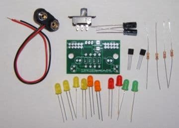 Transistor Astable/Multivibrator 2x BC182L Self Build Kit
