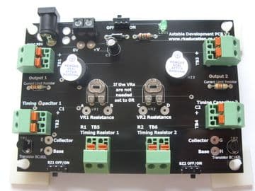 Transistor Astable Training and Development PCB Self Build Kit
