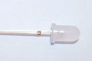 White 5mm Round LEDs Diffused Lens Ultrabright 1000mcd Pack of 10