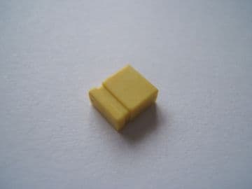 Yellow Jumper Link 2.54mm Pack of 10