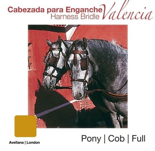 'Valencia' driving bridle