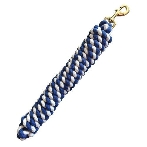 6 metre soft round cotton lunging or showing rope