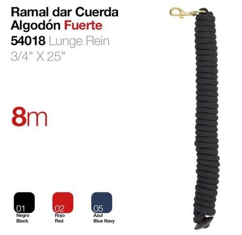 8m cotton show rope