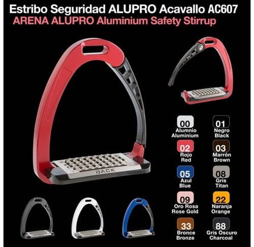 Alupro aluminium safety stirrup