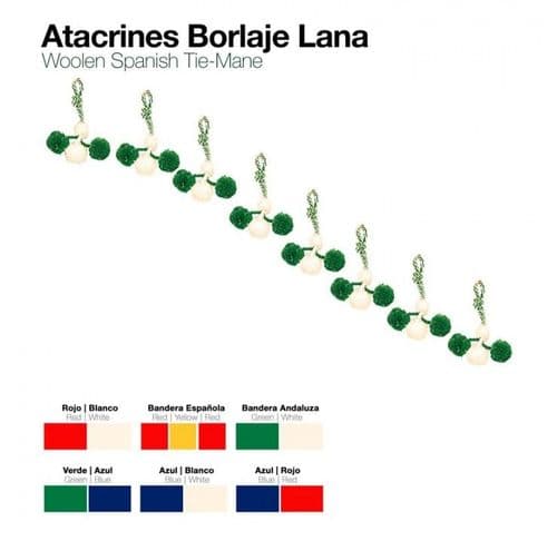 Atacrines - Woollen mane ornaments or pompoms