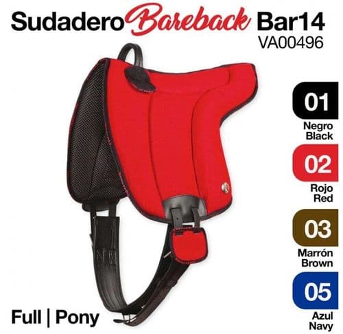 Bareback saddle pad