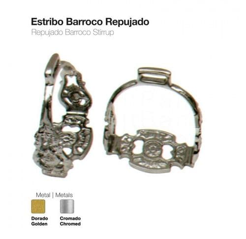 Baroque Repujado stirrups