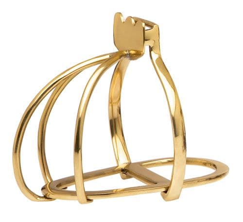 Carmargues stirrup gold or chrome finish