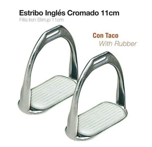 Chromed English stirrups