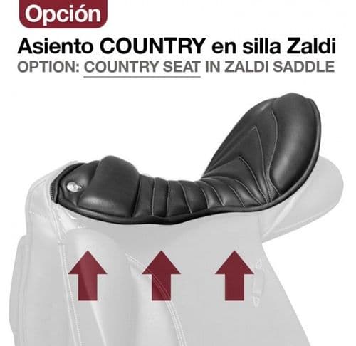 Comfort seat for Zaldi saddles.