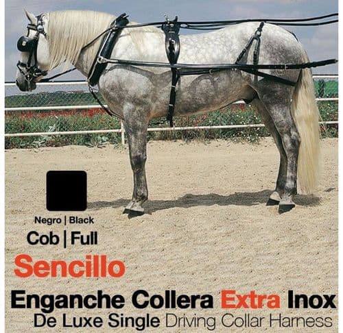 De luxe single collar harness