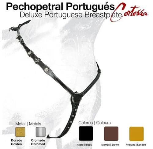 Deluxe Portuguese cortesia breastplate