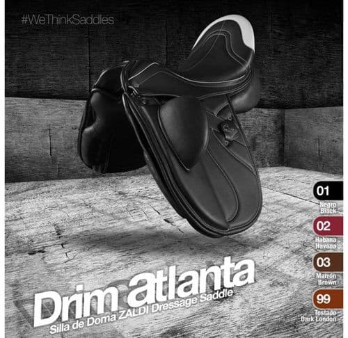 Drim Atlanta dressage saddle by Zaldi