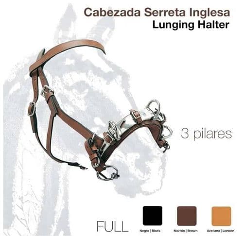 English style lunging cavesson