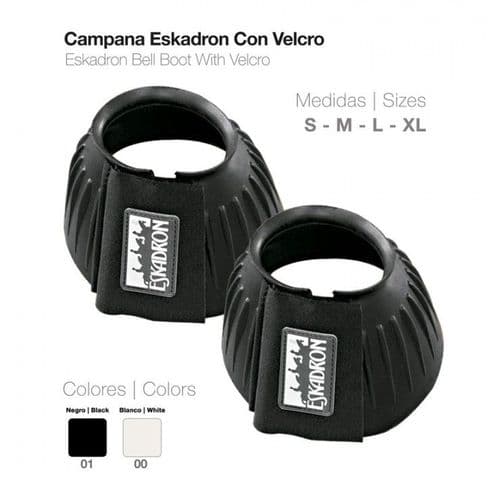 Eskadron rubber over reach boots with velcro