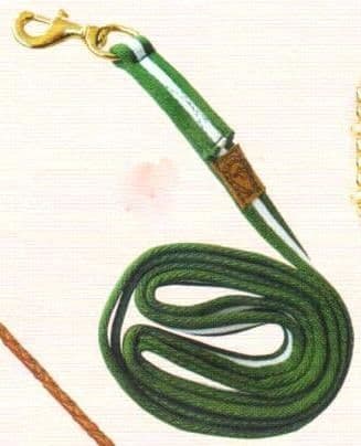 Excellent quality nylon lead rope with hook in a choice of lengths