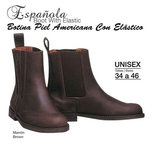 Greased Leather jodhpur boot