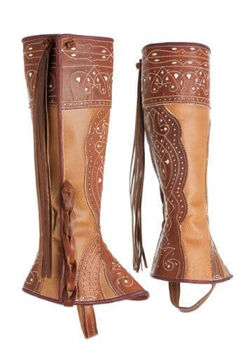 Hand made 'Open' polainas - Segunda Abierta