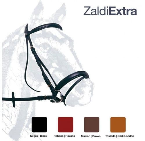 Handmade competition single bridle by Zaldi