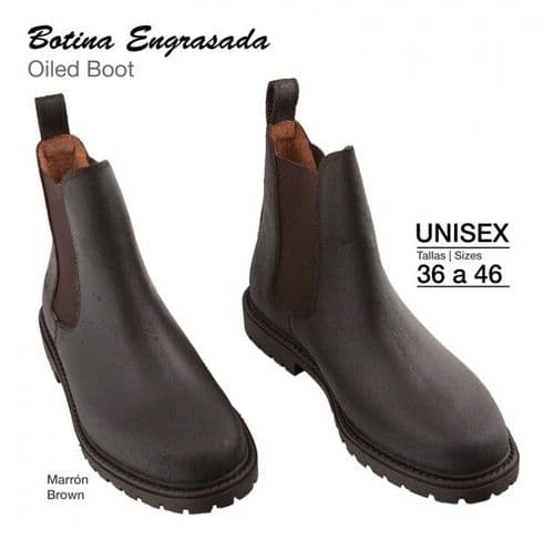 Leather jodhpur boot