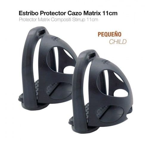 Matrix toe stop for stirrup - child size