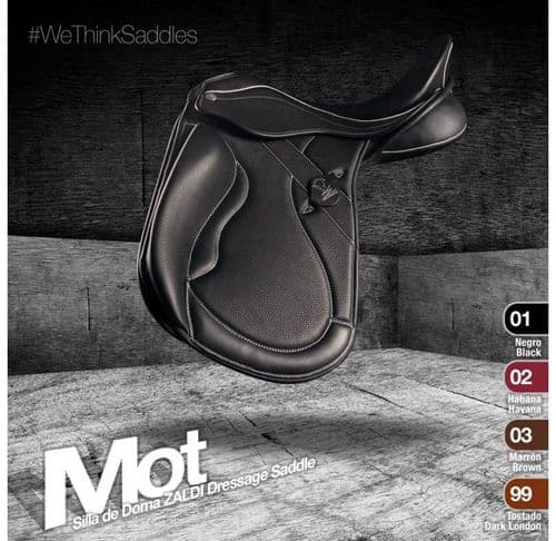 NEW - Zaldi MOT dressage saddle