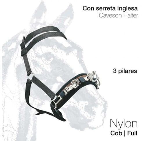 Nylon lunging cavesson