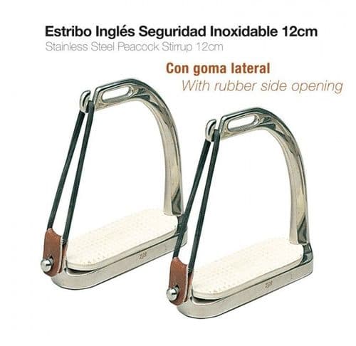 Peacock safety stirrups