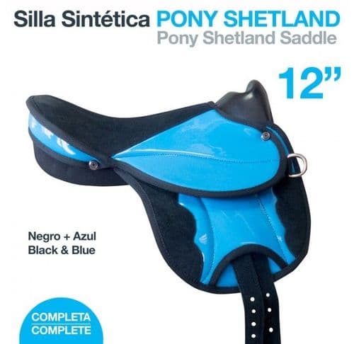 Pony size synthetic saddle kit
