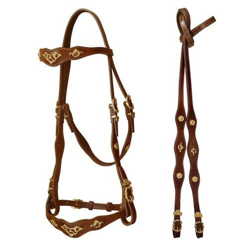 Portuguese Cortezia single bridle