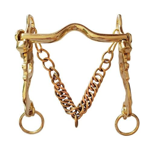 Portuguese Dorado de Cortesia bit with curb chain