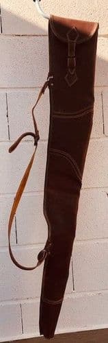 Pre Christmas offer Sheepskin leather shotgun case
