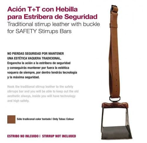 Pre Christmas Offer Zaldi 2G Vaquera stirrup leathers