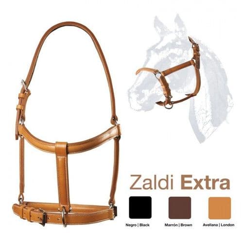 Quality double leather headcollar