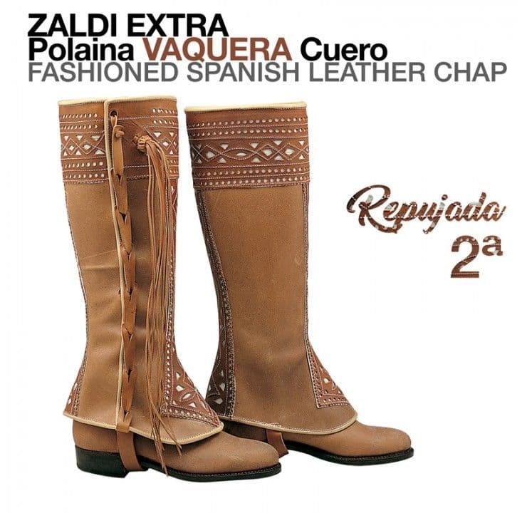 Spanish Polaina Repujada style