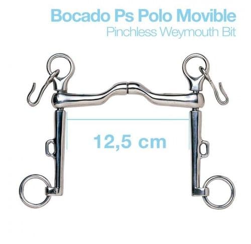 SPECIAL OFFER Pinchless Weymouth bit in stainless steel