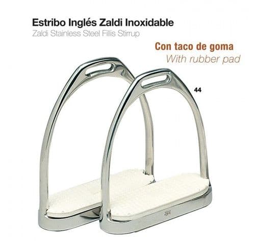 Stainless steel stirrup (pair)