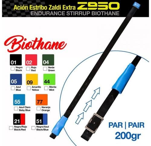 Stirrup leathers for Z950 saddle