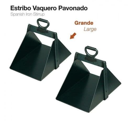 Traditional Vaquero stirrups - plain