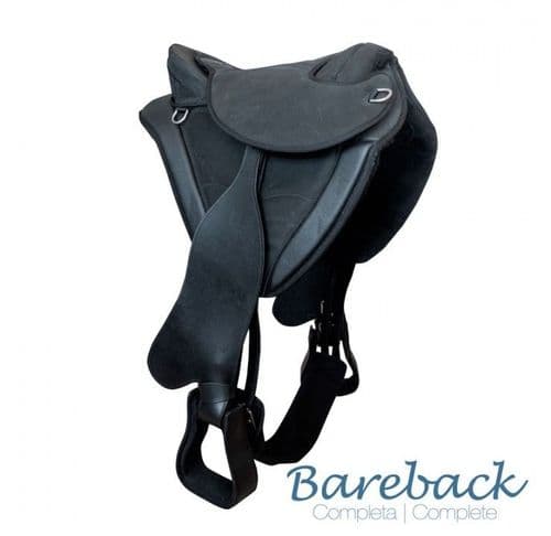 Treeless bareback saddle