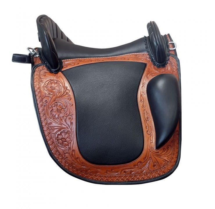 Treeless Espanola type saddle