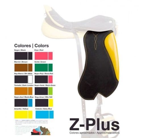 Vila's endurance flaps with integrated stirrup leathers