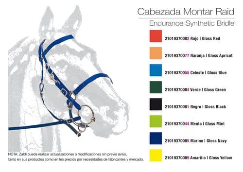 Zaldi Biotane Endurance bridle