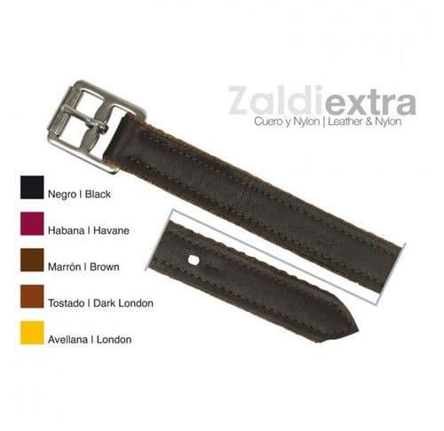 Zaldi de-luxe leather/nylon