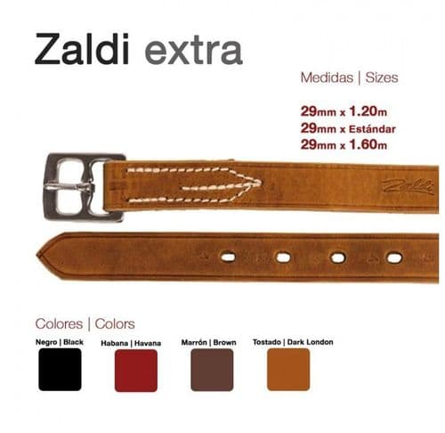 Zaldi de-luxe stirrup leather- 29mm