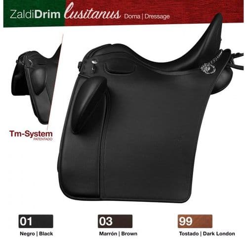 Zaldi Drim Lusitanus saddle