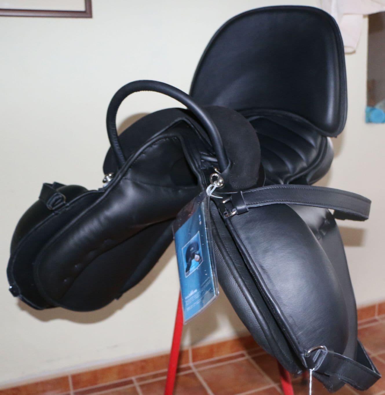 Zaldi saddle saddle for disabled riders