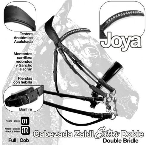 Zaldi Joya double bridle