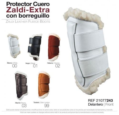 Zaldi leather front protectors