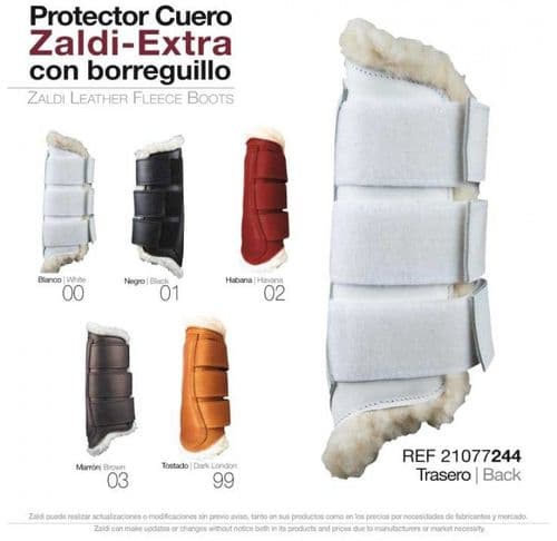 Zaldi leather rear boots